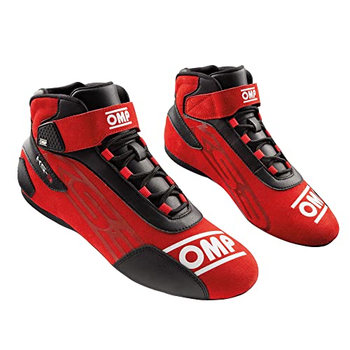Amazon.co.jp: OMP（オーエムピー） KS-3 KART レーシングシューズ RD